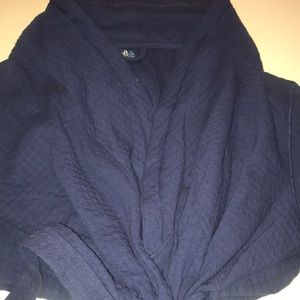 Beautiful blue robe by Croft  and barrel